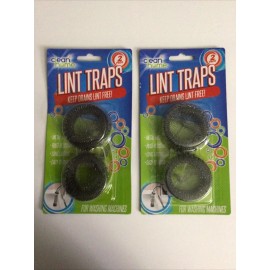 Clean Home 4 PC OF CLEAN HOME LINT TRAP FOR WASHING MACHINES
