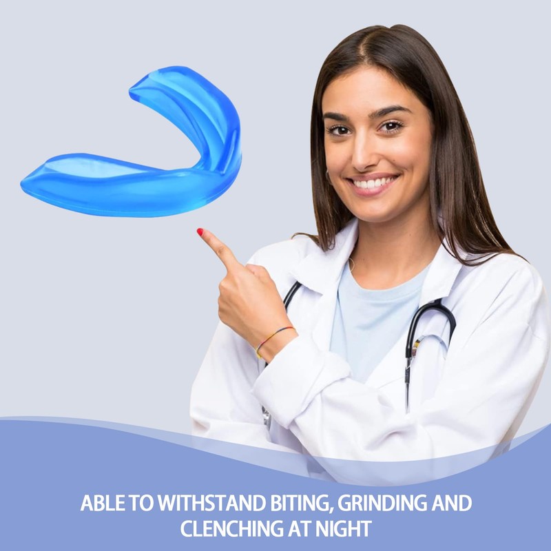 WUERKIYA Mouth Guard for Teeth Grinding, 3PCS Reusable Teeth Grinding