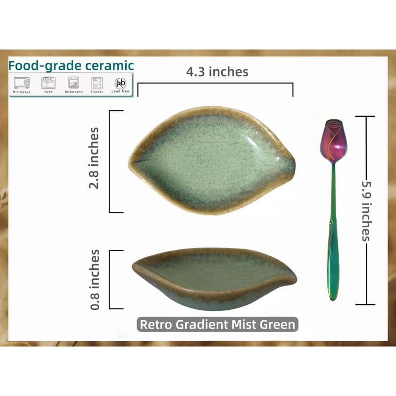 Coffee Spoon and Rest for Coffee Bar Accessories, Small Spoon