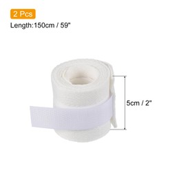 PATIKIL Boxing Hand Wraps, 2 Pack 59 Inch Length Martial Arts Fist Bandages for Muay Thai Kickboxing, White