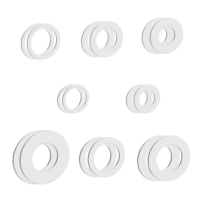 Saw Blade Bushing Set Adapter Ring, Reduction Ring Combo -