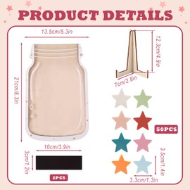 Magnetic Kids Reward Incentive Jar, Star Jar Reward Classroom & Home Behavior Management Tool for Kids Boys & Girls Potty Training Chores Good Habits