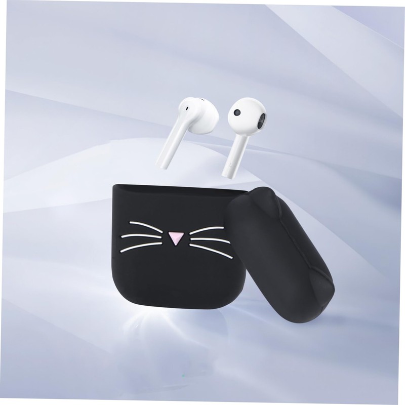 TEHAUX Anti-Fall Headphone Protection Case Black Earphone Case Air Replacement