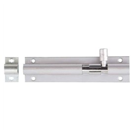 Thingymabob Door Security Bolt, 50mm, Satin Anodised Aluminium - Pack of 2