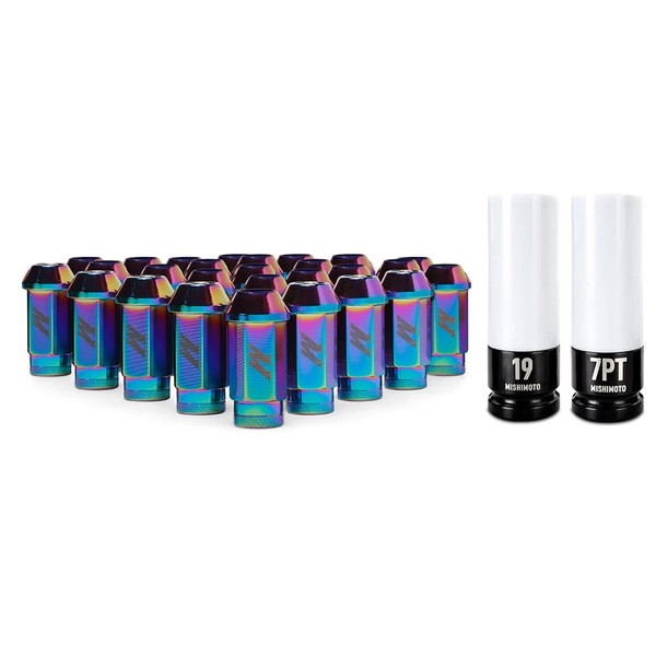 Mishimoto Aluminum Locking Lug Nuts, M12 X 1.5 Compatible with