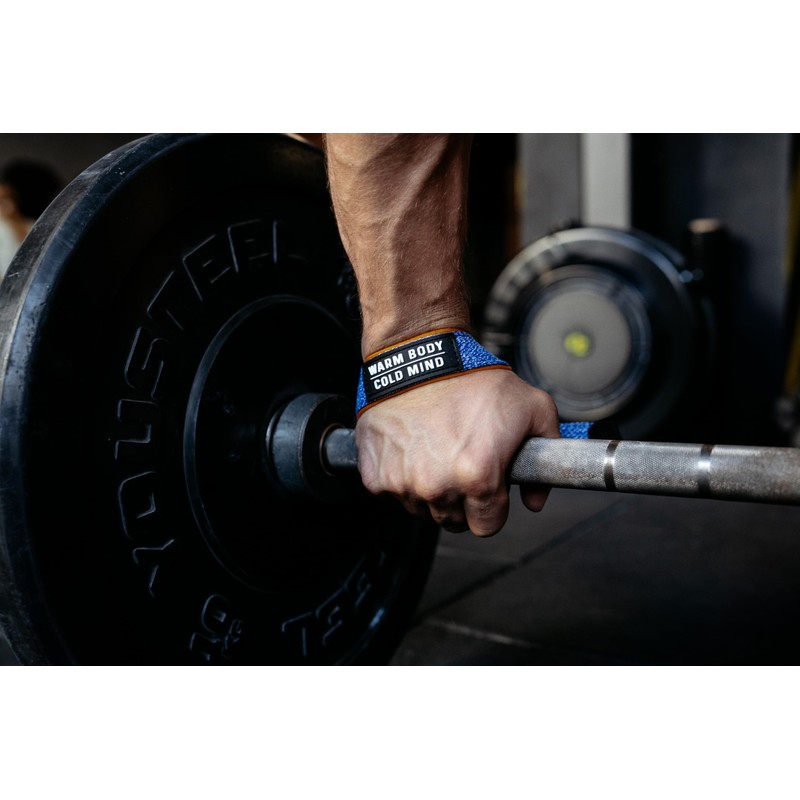 WARM BODY COLD MIND V2 Lifting Wrist Straps for Weightlifting
