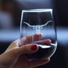 Longhorn - Stemless Wine Glasses - Set of 2 -