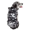 Pet Life Luxe 'Paw Dropping' Designer Gray-Scale Tiger Pattern Mink