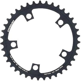 Stronglight Unisex - Adult Force/Red22 Chainring, Black, 36 (46/48/50/52) Teeth
