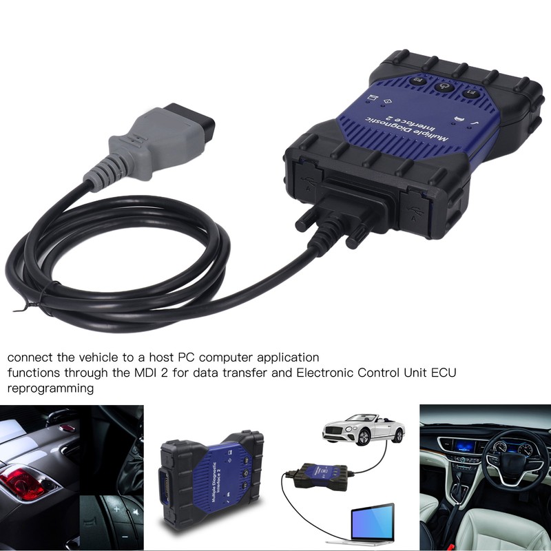 MDI2 Multiple Diagnostic Interface OBD2 Car Communication Interface Diagnostics Scanner