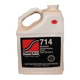 Swepco 714 Hydraulic Transmission Fluid Type TO-4/C-4 20wt. Gal.