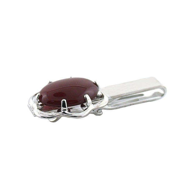 1 2/3 INCH 18x13 OVAL CARNELIAN AGATE CAB GEMSTONE SILVER
