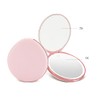 Hilitand Espejo de Maquillaje de Viaje con Luz LED, Doble