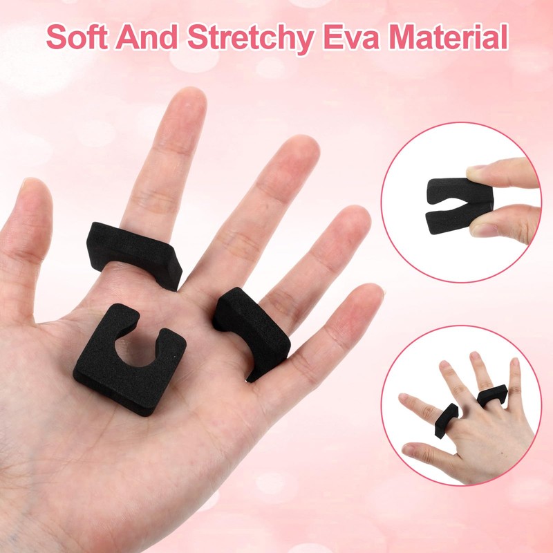 1000 Pcs Individual Toe Separators Bulk, Soft EVA Foam Toes