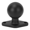1.5" Marine Grade Aluminum Alloy Ball Mount Base Non-Slip Rubber