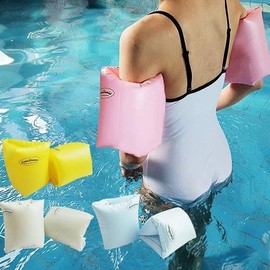 Lara David Pastel Arm Tube - Easy Arm Ring for Water Play (KC Certified) - Summer Special LN Pastel Arm Ring Tube (Pink) 3ea