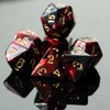 Cusdie 7Pcs/Set DND Dice Set D&D Polyhedral Dice for Dungeons