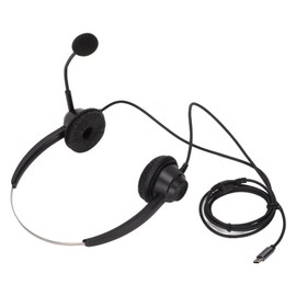 Communication Headset with Mic Headband Adjustable Noise Cancelling Type-C Connection Headphones Clear Call for Skype, Office, Telecommute, Business, Call Center, Commercial