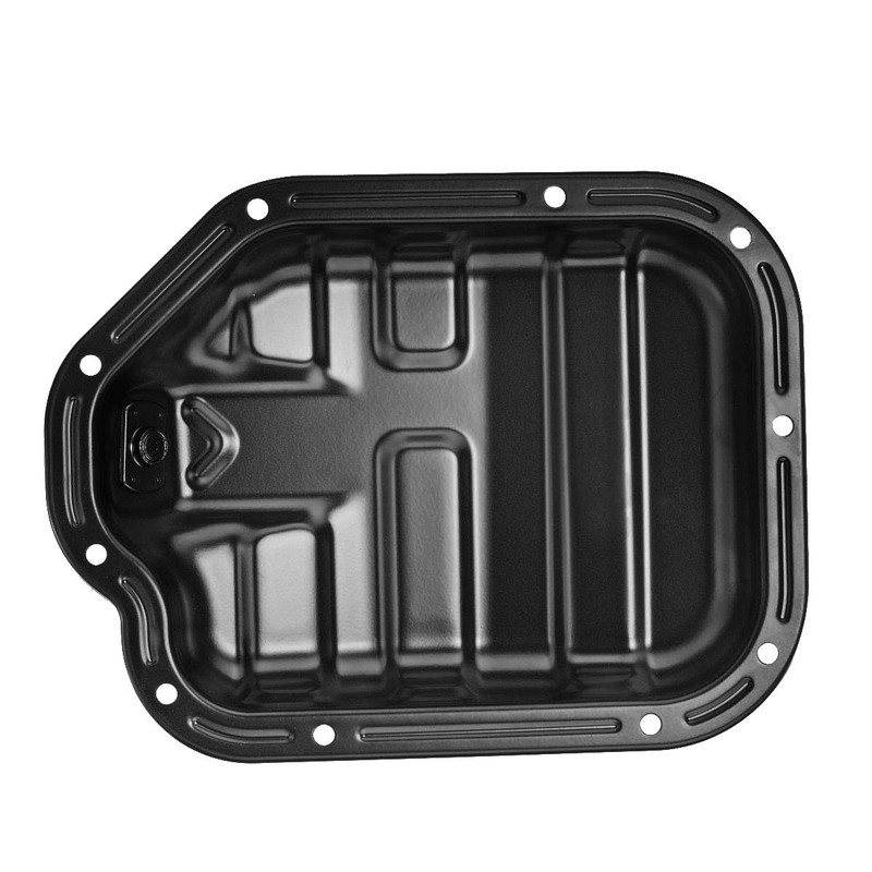 A-Premium Lower Engine Oil Pan Sump with Drain Plug Compatible