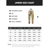 JMIERR Mens Joggers Relaxed Fitted Lightweight Cargo Pants Casual Stylish