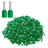 XHF 1000 PCS AWG 22/0.5mm² Wire Ferrules Insulated Copper Crimp