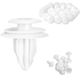 Pack of 100 Door Trim Clips, Car Mounting Clips, Car Clips, Universal Door Trim Clips, Bumper Trim, Plastic Clips, Interior Trim Door Trim Mounting Clips