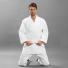 Karate Belt 220cm White, Taekwondo Belt Judo Belt, Cotton Striped
