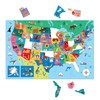Map of The U.s.a. 50 Piece Giant Floor Puzzle: 48