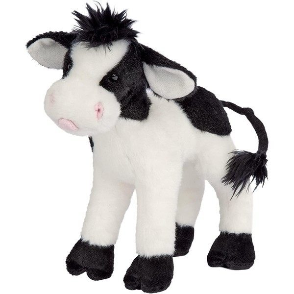 Douglas Sweet Cream Baby Cow Plush Stuffed Animal | 8-inches