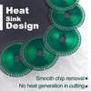 LEONTOOL 5 Packs 4 Inch Indestructible Disc for Grinder 7/8"