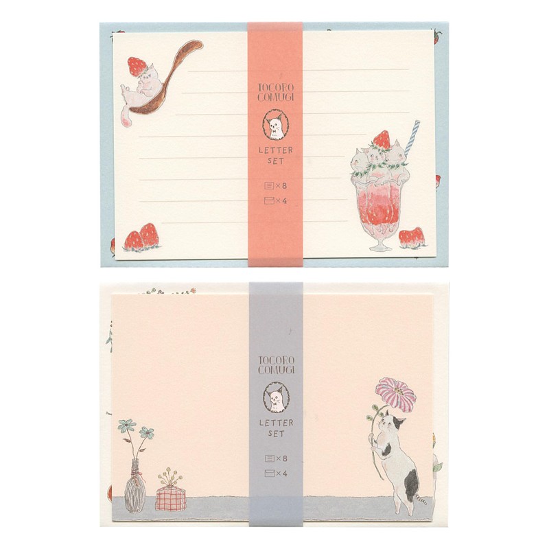Tokoro Wheat Letter Set/Strawberry