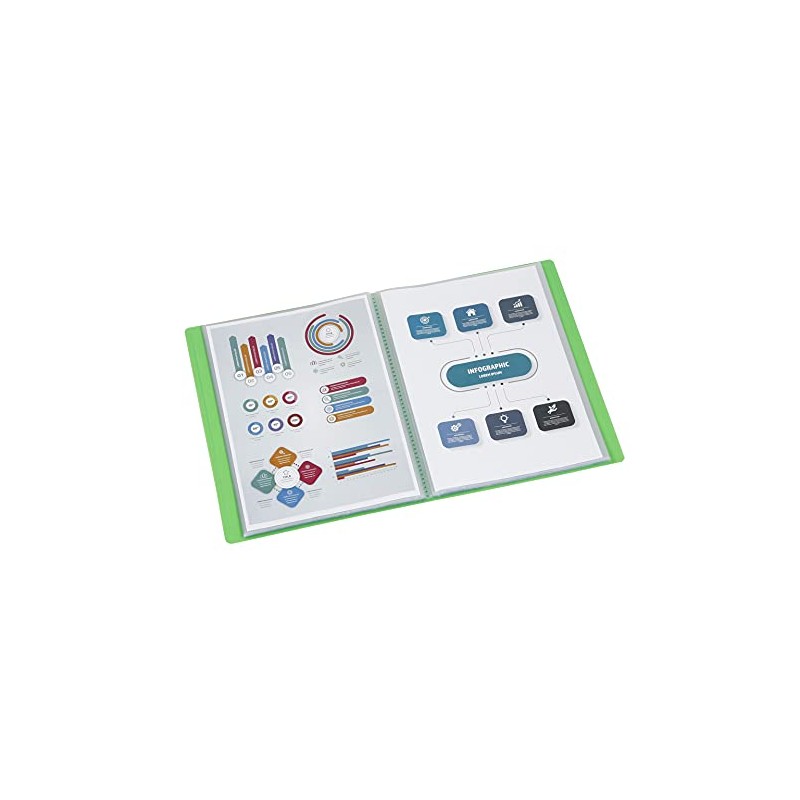 Viquel - Document Protector 80 Views (40 Pockets) - A4