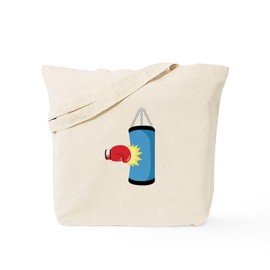 CafePress Punching Bag Tote Bag Reusable Natural Beige Canvas Shopping