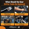 maXpeedingrods Automatic Transmission Shift Cable XC3Z7E395CA for Ford F250 F350