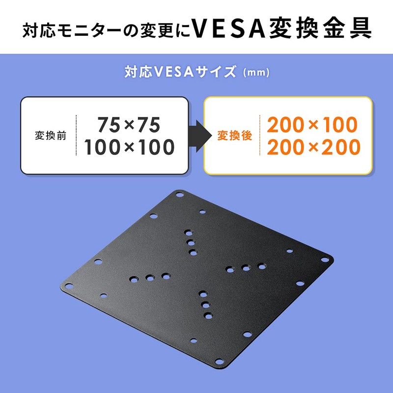 eSupply EEX-VESATF02 VESA Conversion Plate Hardware 200 x 200 200