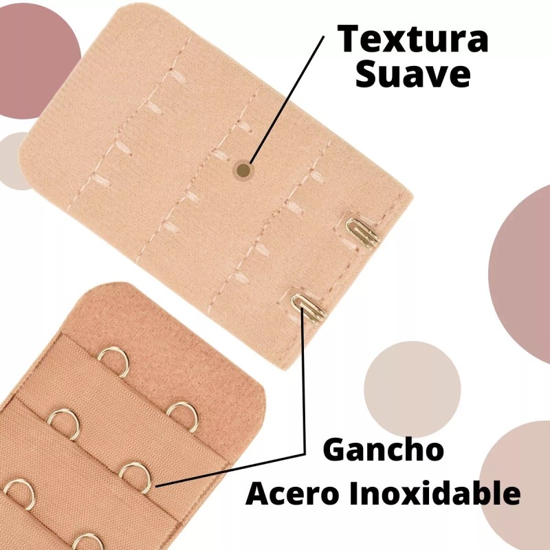 Veraly Extensor Sosten Brasier De 2 Y 3 Ganchos Set