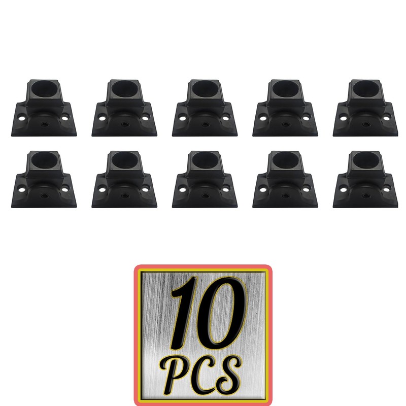 Decorex Hardware Aluminum Screw Down Swivel Shoe - DIY-Friendly Metal