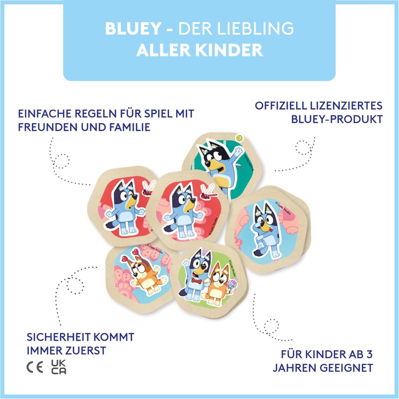 Micki Children's Memory Game Bluey - A Playful and Educational
