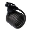 TRELOCK SK110 BK Coil Cable Lock 0.3 x 70.9 inches