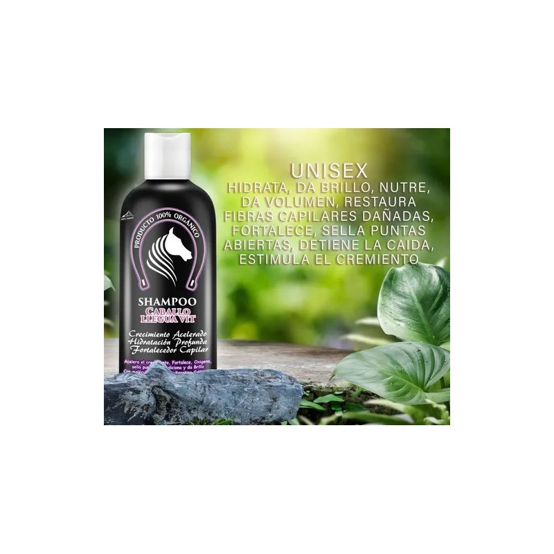 2 Shampoos Extracto Cola De Caballocrema Capilar Keratina