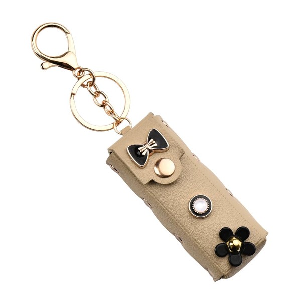 Chapstick Holder Key Chain Women Girls Lip Balm Keychain Holder