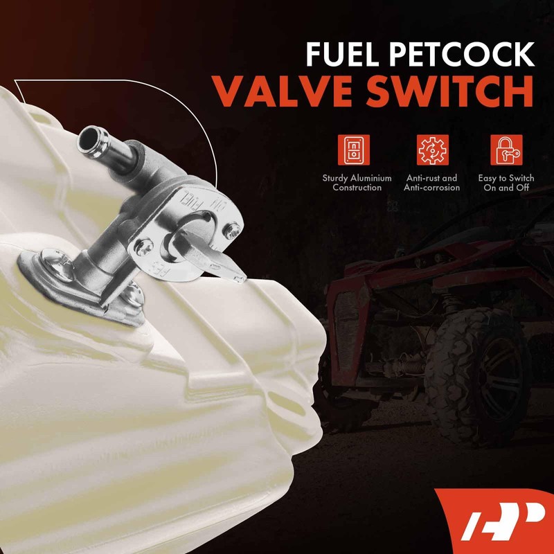 A-Premium Fuel Gas Tank with Fuel Cap Compatible with Honda