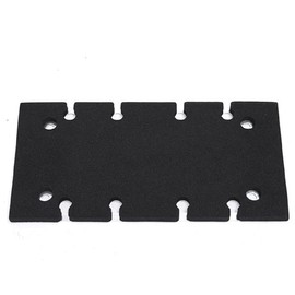 MASUNN Base Plate Backing Pad Sanding Sheet Replacement Part for Makita BO3700 BO3710 BO3711