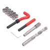 15Pcs/Set Thread Repair Kit Insert Compatible Hand Tool for Auto