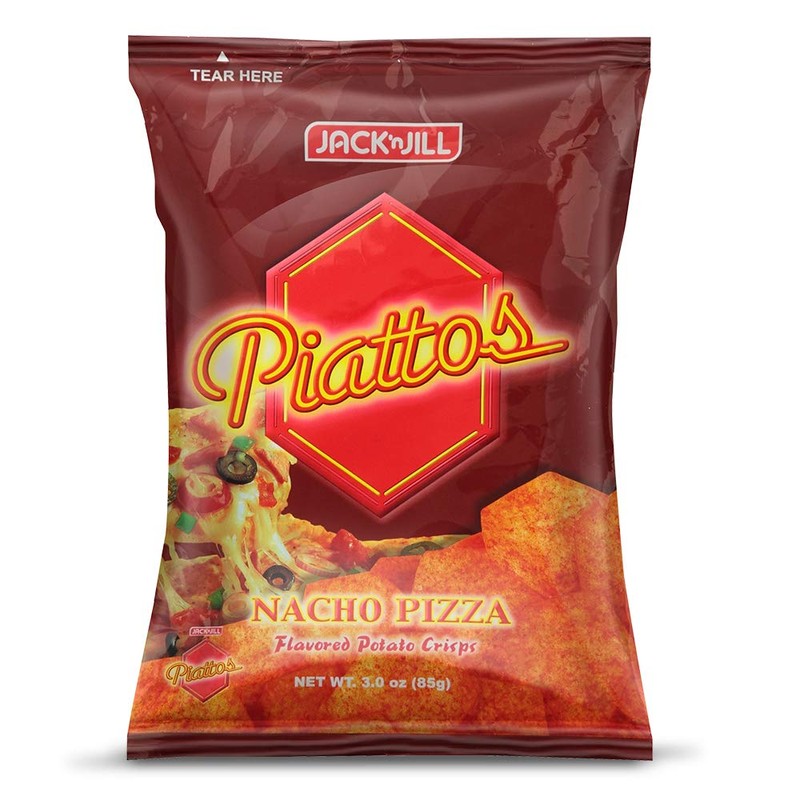 Jack'n Jill Piattos Flavored Potato Crisps 3 Oz (Pack of