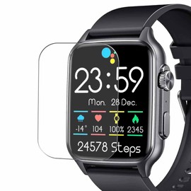 Puccy 3 Pack Screen Protector, compatible with NONGAMX KT64 2" smartwatch Smart Watch TPU Film Guard （ Not Tempered Glass Protectors）