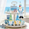 KnomeKo Summer Gnomes 3Pcs, Beach Theme Summer Decorations for Home