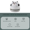 Desktop Vacuum Cleaner with Vacuum Nozzle Cleaning Brush Portable Mini