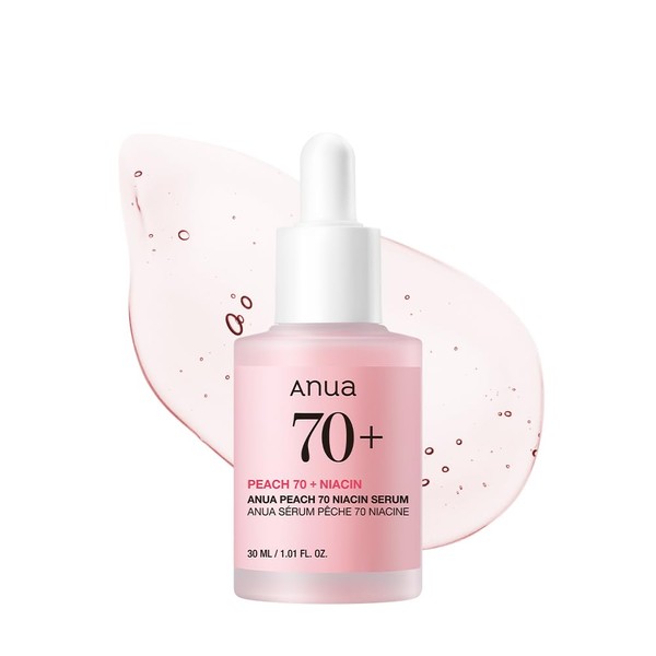 Anua Peach 70 Niacinamide Serum 30ml / brightening hydrating face