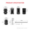 Mimoke Mountain Bike Suspension Bushings Tool for Rockshox Fox Alloy
